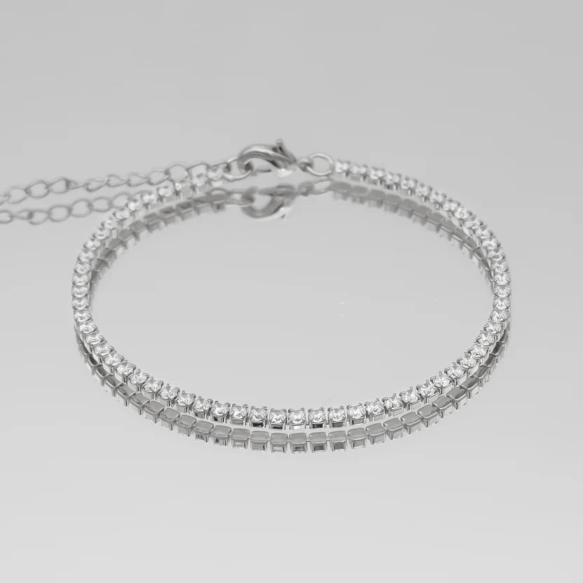 Limited Offer - Tennis Necklace + Free Bracelet