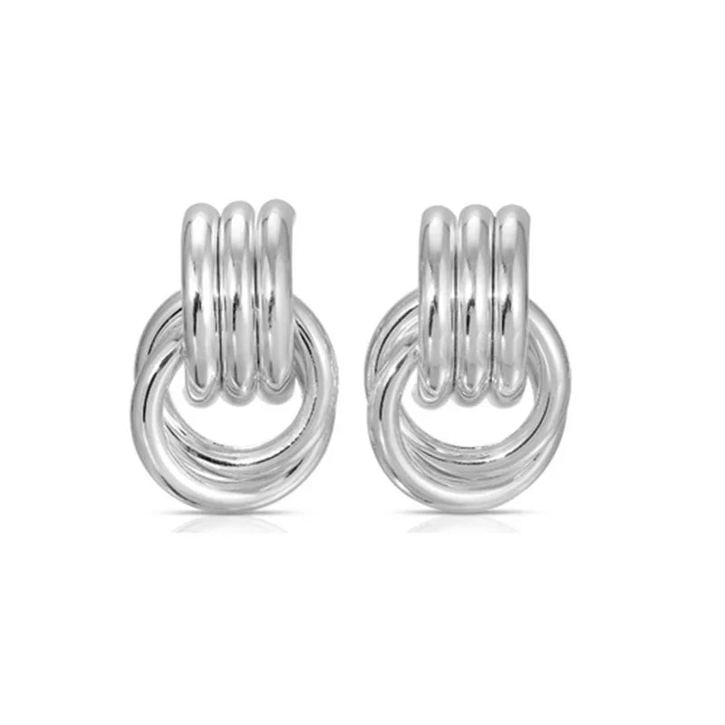 Layered Cicle Earrings