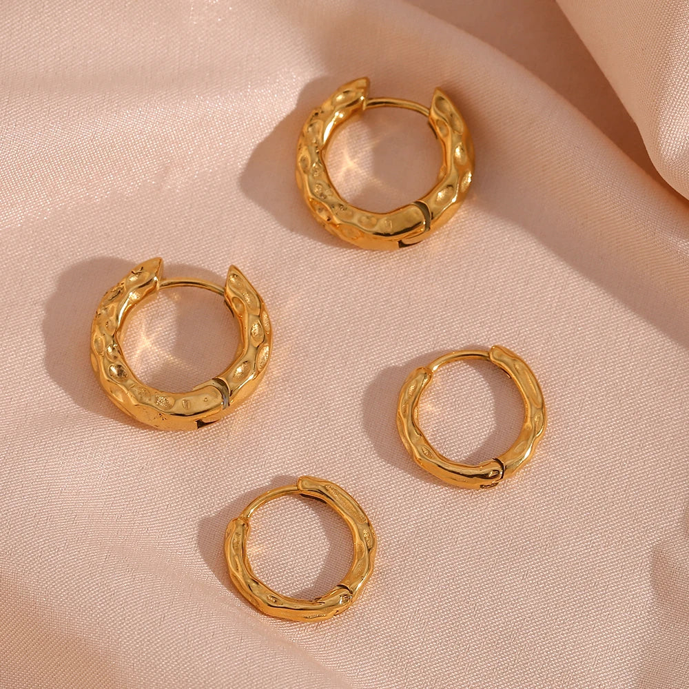 Classic Gold Double Earrings