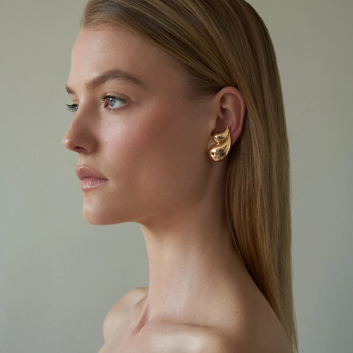 Gold Wings Earrings