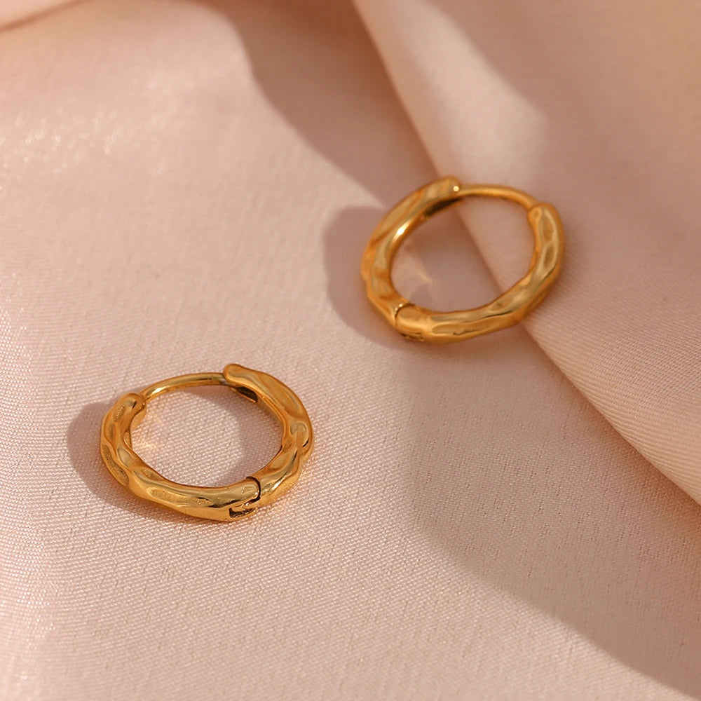 Classic Gold Double Earrings